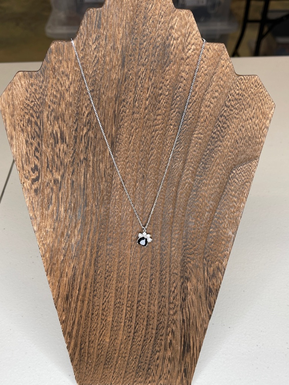 Silver Paw Necklace